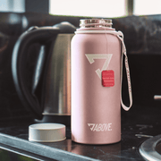 1L Edelstahl Thermosflasche - ABOVE.Water Jug Thermosflasche 2 Liter 1 Liter Fitness Sport Outdoor Wandern Wasserflasche